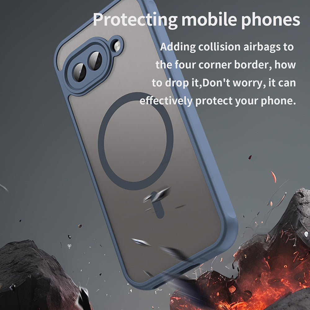 Techsuit - HaloFrost II MagSafe - Google Pixel 9a - Navy Blue