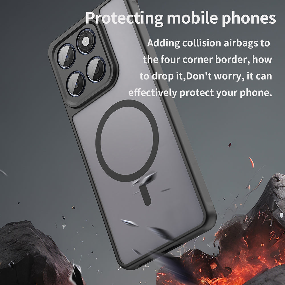 Techsuit - HaloFrost II MagSafe - Motorola Edge 60 / 60 Fusion - Black