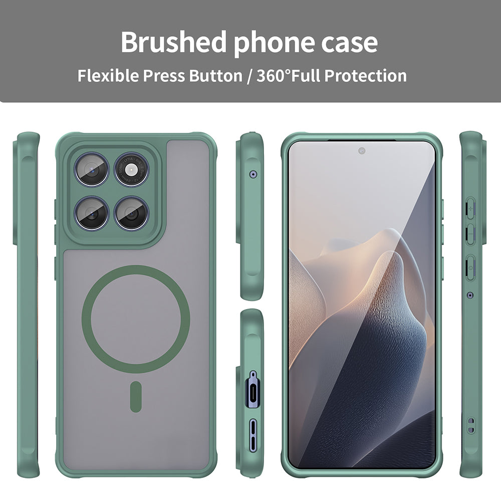 Techsuit - HaloFrost II MagSafe - Motorola Edge 60 / 60 Fusion - Green