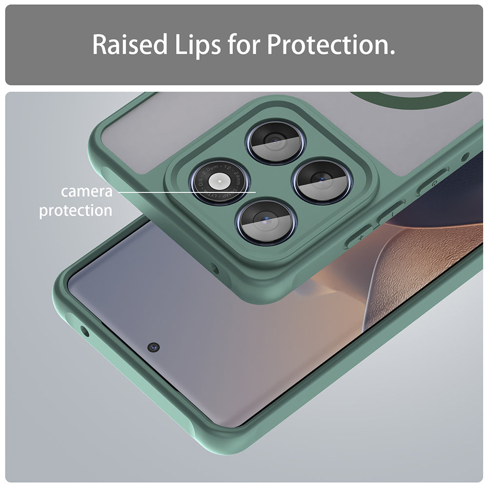 Techsuit - HaloFrost II MagSafe - Motorola Edge 60 / 60 Fusion - Green