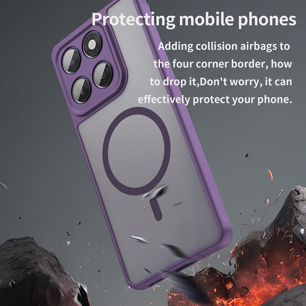 Techsuit - HaloFrost II MagSafe - Motorola Edge 60 / 60 Fusion - Purple