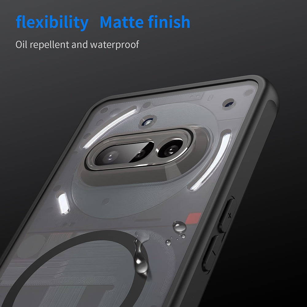 Techsuit - HaloFrost II MagSafe - Nothing Phone (3a) - Black