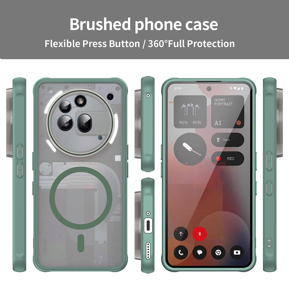 Techsuit - HaloFrost II MagSafe - Nothing Phone (3a) Pro - Green