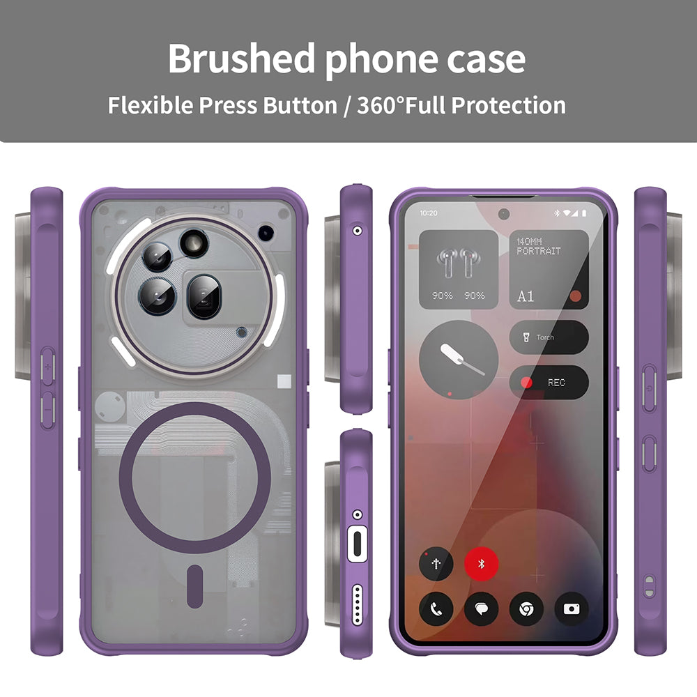Techsuit - HaloFrost II MagSafe - Nothing Phone (3a) Pro - Purple