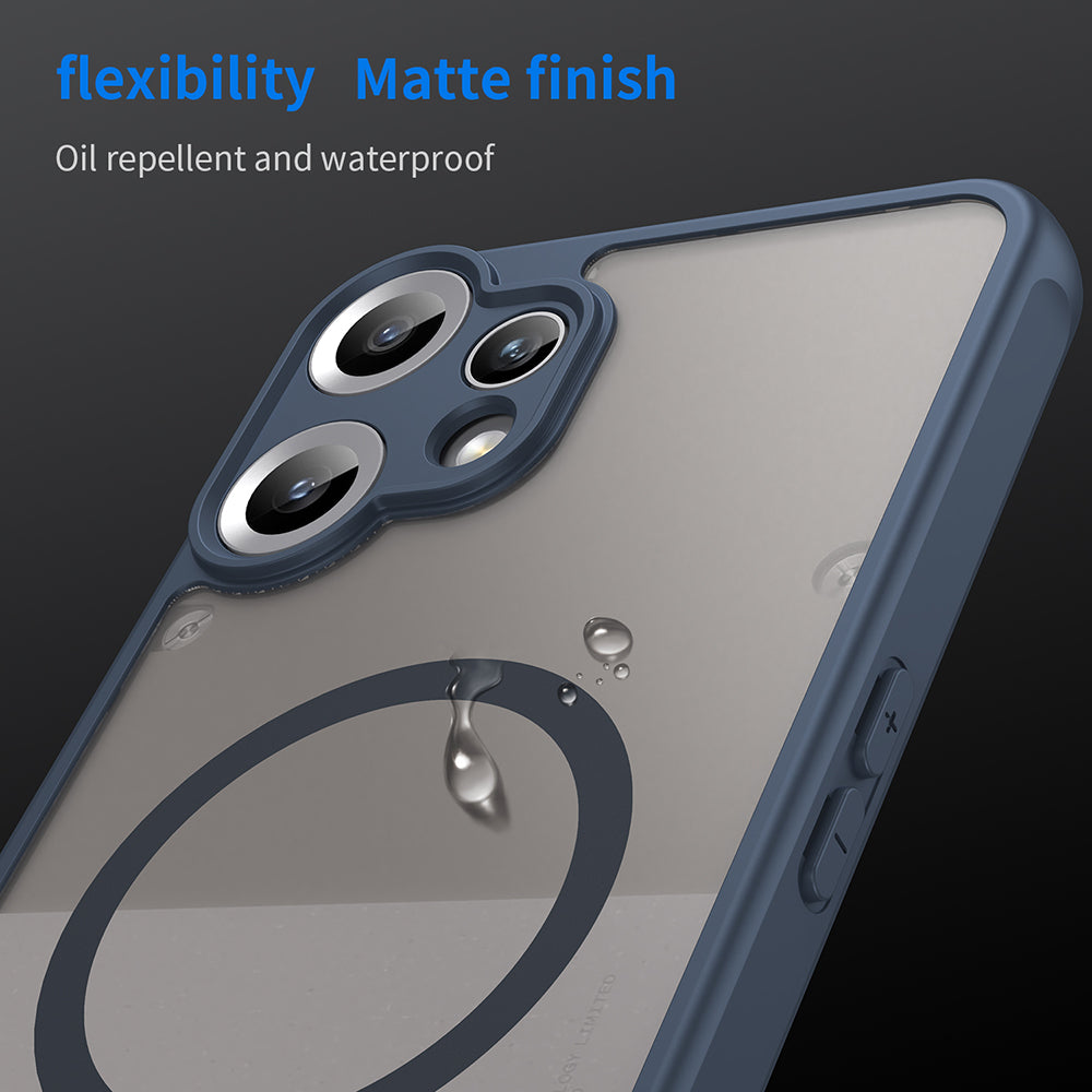 Techsuit - HaloFrost II MagSafe - Nothing CMF Phone 2 Pro - Navy Blue