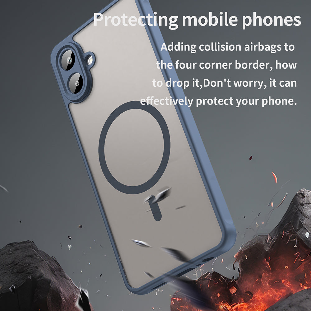 Techsuit - HaloFrost II MagSafe - Galaxy A07 4G - Navy Blue