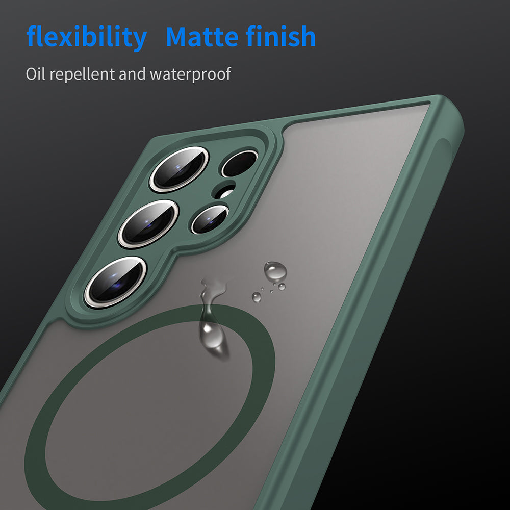 Techsuit - HaloFrost II MagSafe - Galaxy S24 Ultra - Green