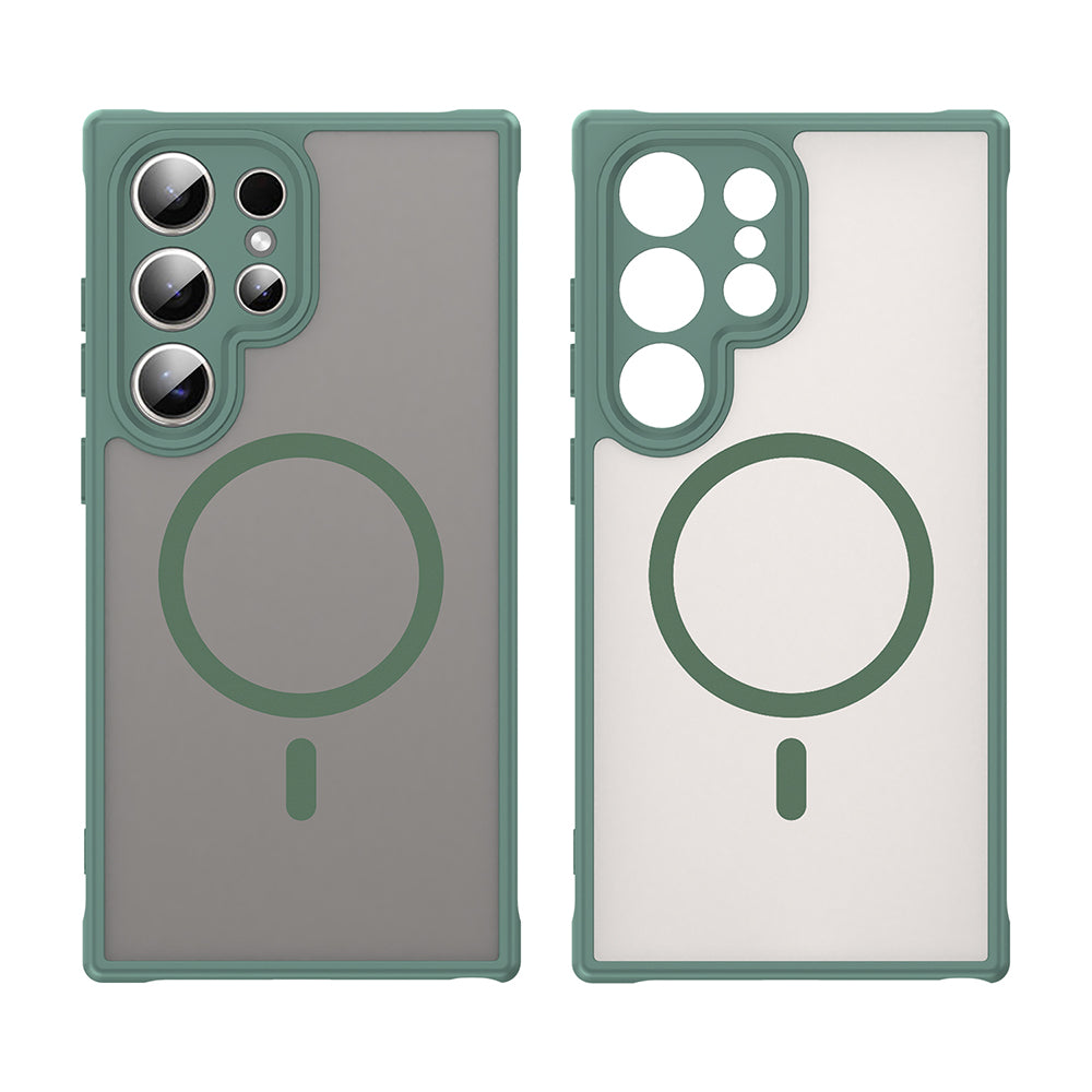 Techsuit - HaloFrost II MagSafe - Galaxy S24 Ultra - Green