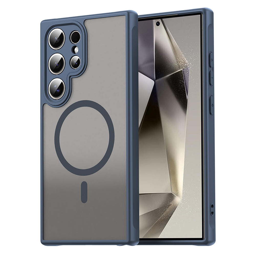 Techsuit - HaloFrost II MagSafe - Samsung Galaxy S24 Ultra - Navy Blue