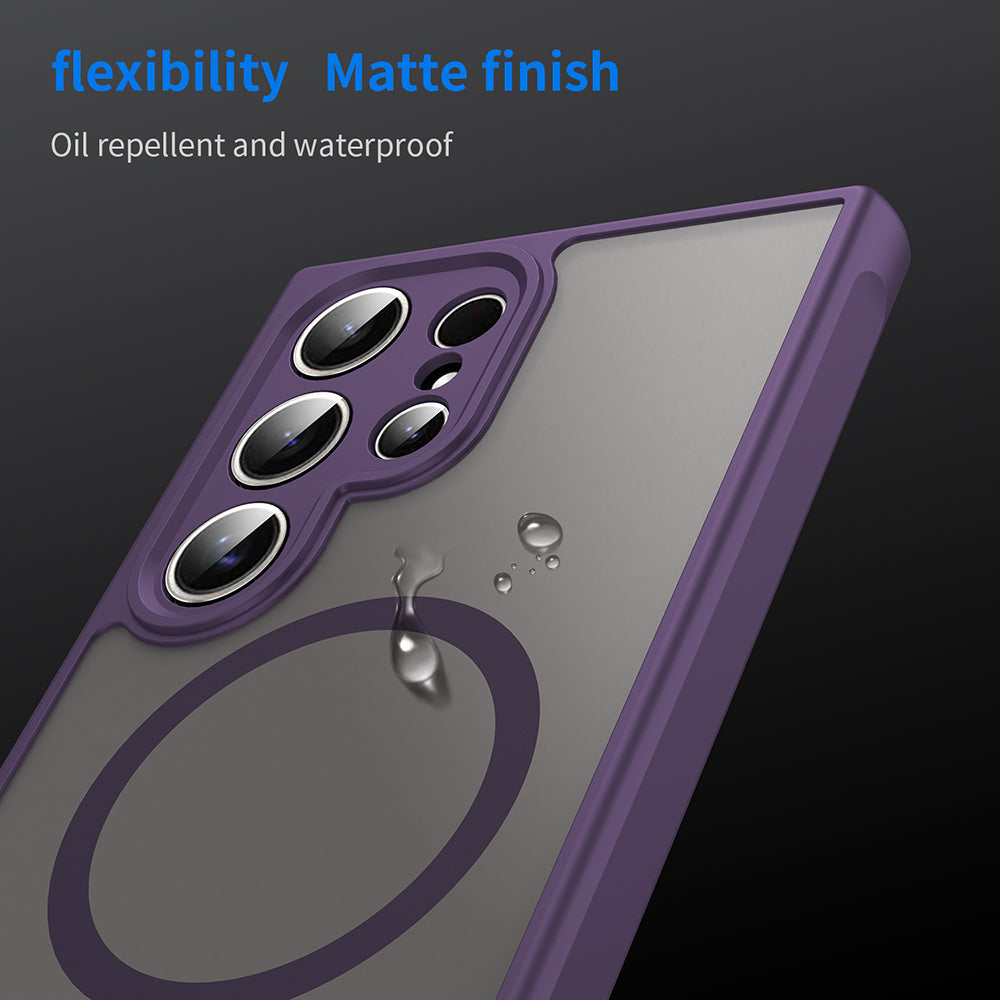 Techsuit - HaloFrost II MagSafe - Galaxy S24 Ultra - Purple