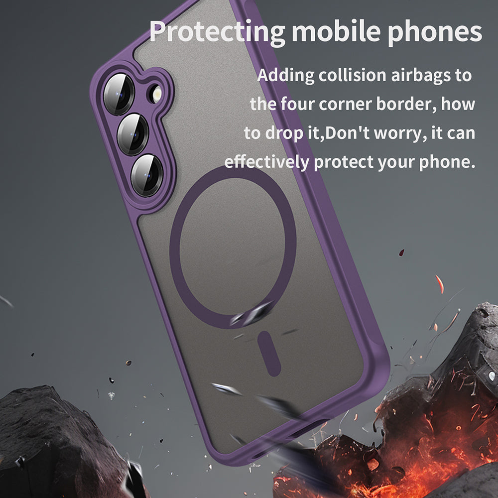 Techsuit - HaloFrost II MagSafe - Galaxy S24 Plus / S25 Plus - Purple