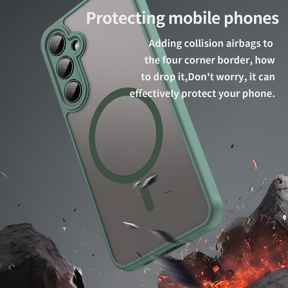 Techsuit - HaloFrost II MagSafe - Galaxy A55 5G - Green