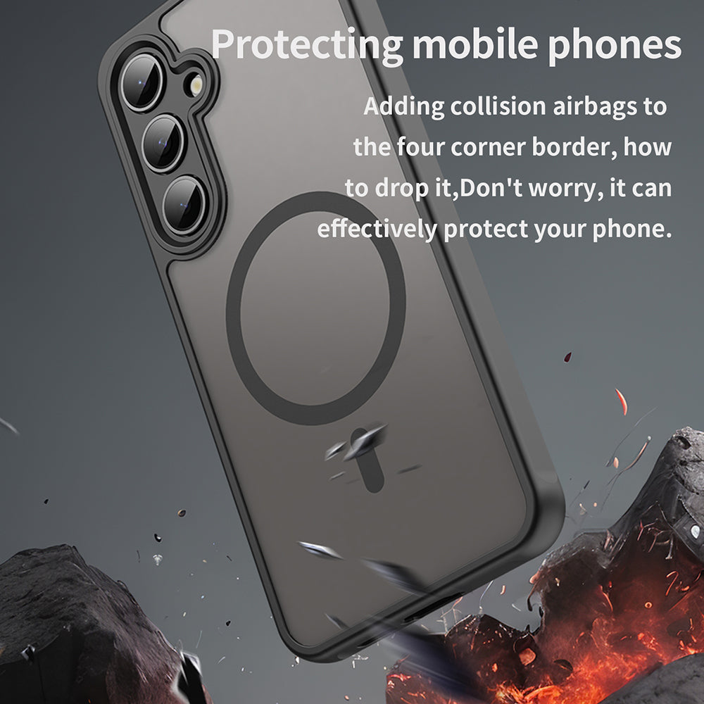 Techsuit - HaloFrost II MagSafe - Galaxy S24 FE - Black