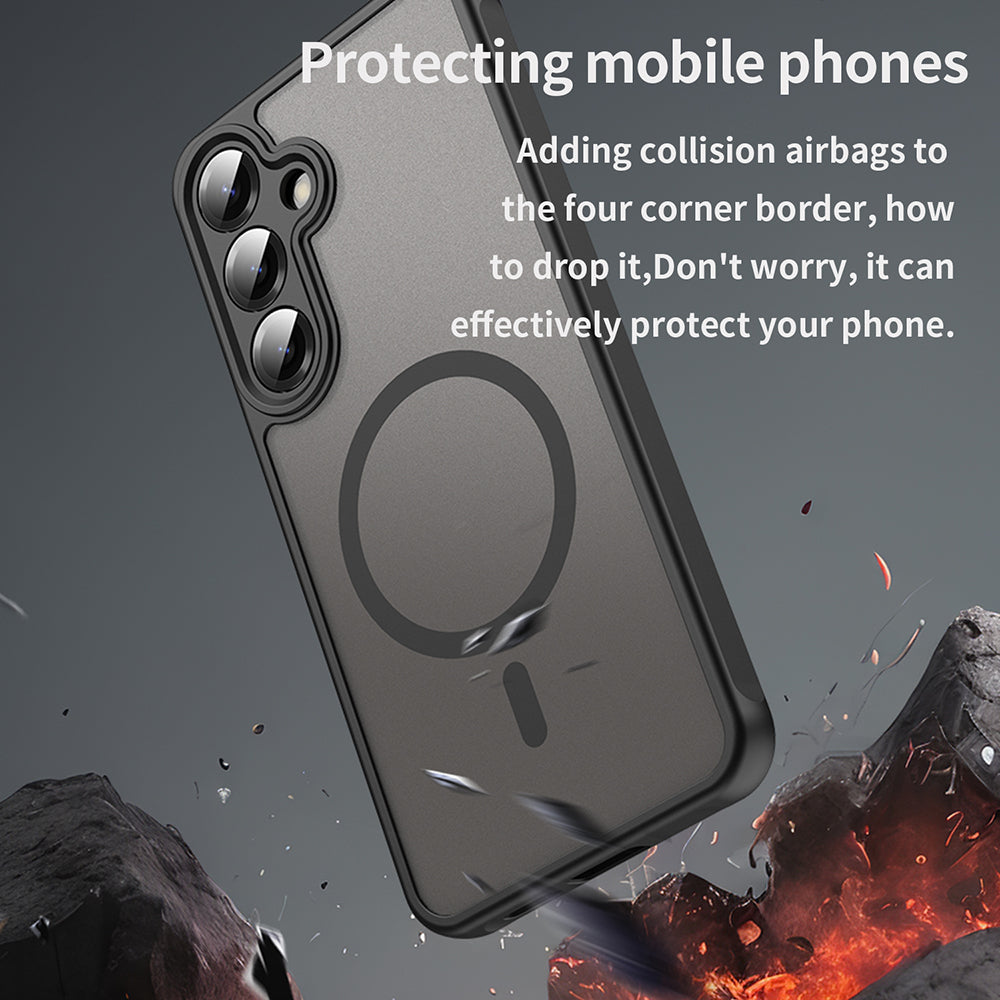 Techsuit - HaloFrost II MagSafe - Galaxy S25 Plus - Black