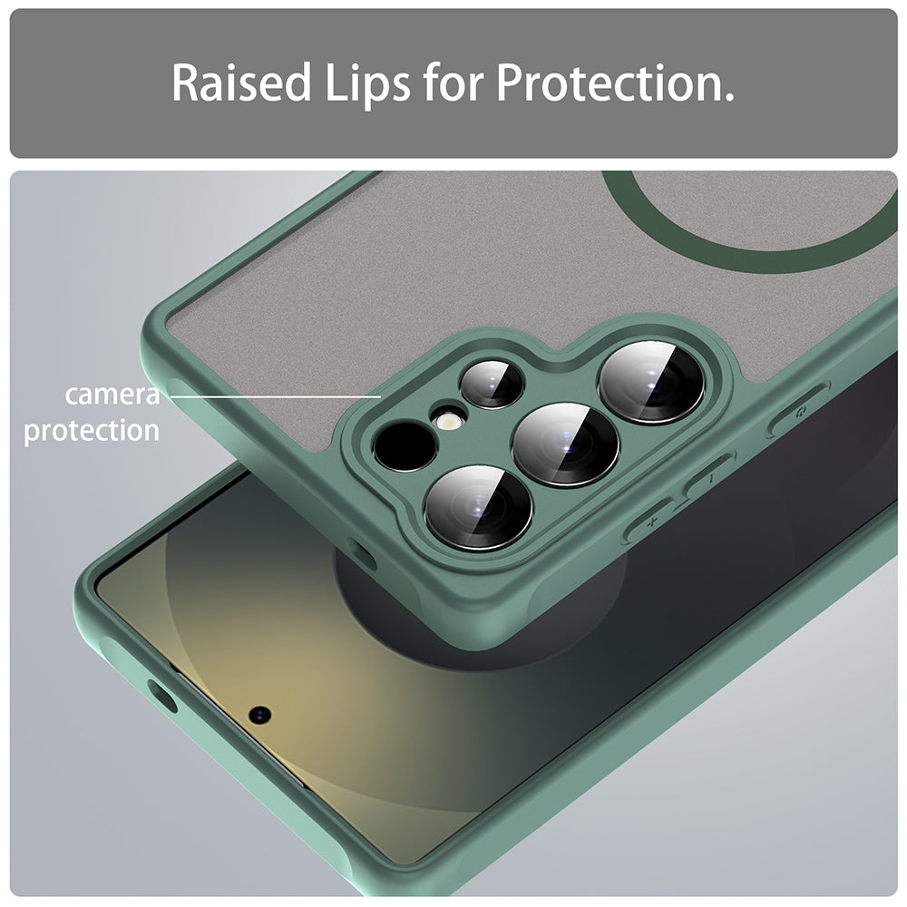 Techsuit - HaloFrost II MagSafe - Galaxy S25 Ultra - Green