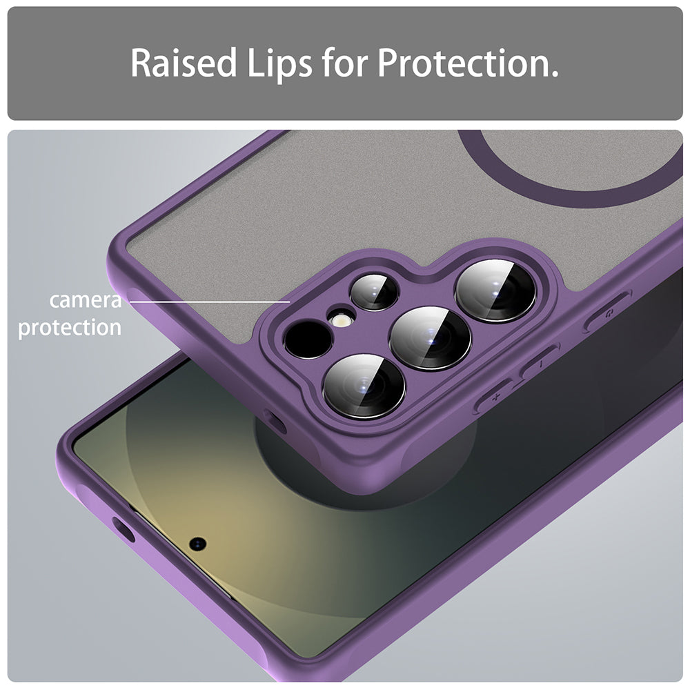 Techsuit - HaloFrost II MagSafe - Galaxy S25 Ultra - Purple