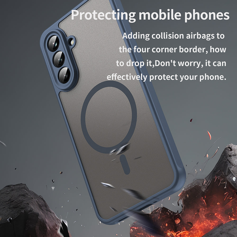 Techsuit - HaloFrost II MagSafe - Galaxy A36 5G - Navy Blue