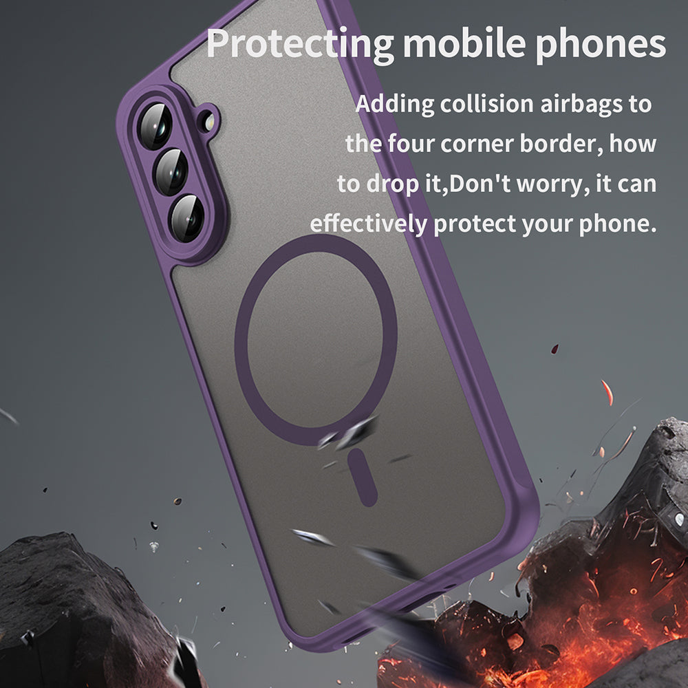 Techsuit - HaloFrost II MagSafe - Galaxy A56 5G - Purple