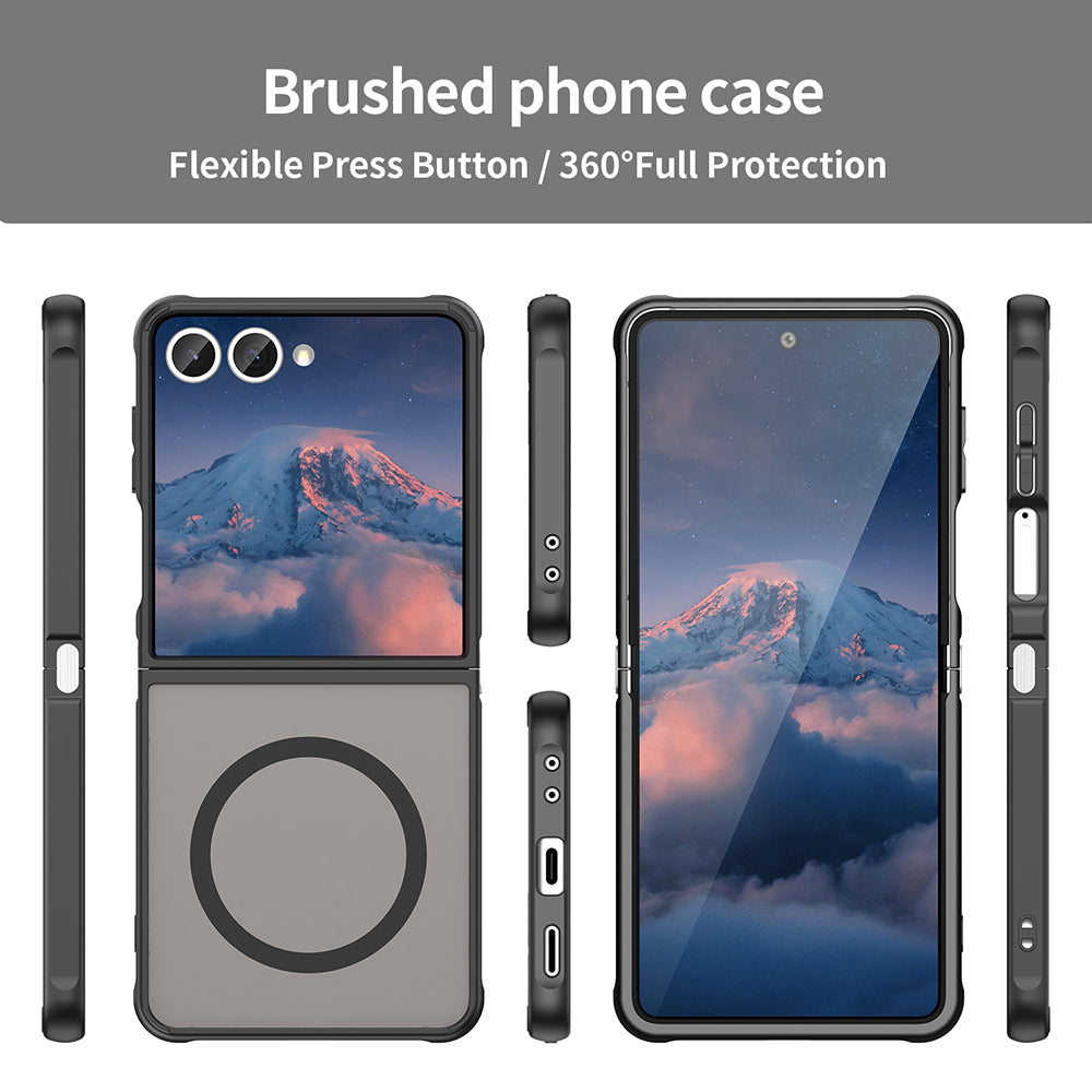 Techsuit - HaloFrost II MagSafe - Galaxy Z Flip7 - Black