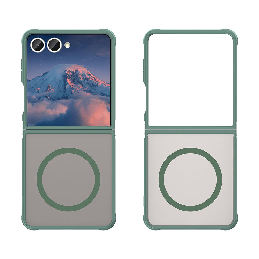 Techsuit - HaloFrost II MagSafe - Galaxy Z Flip7 - Green