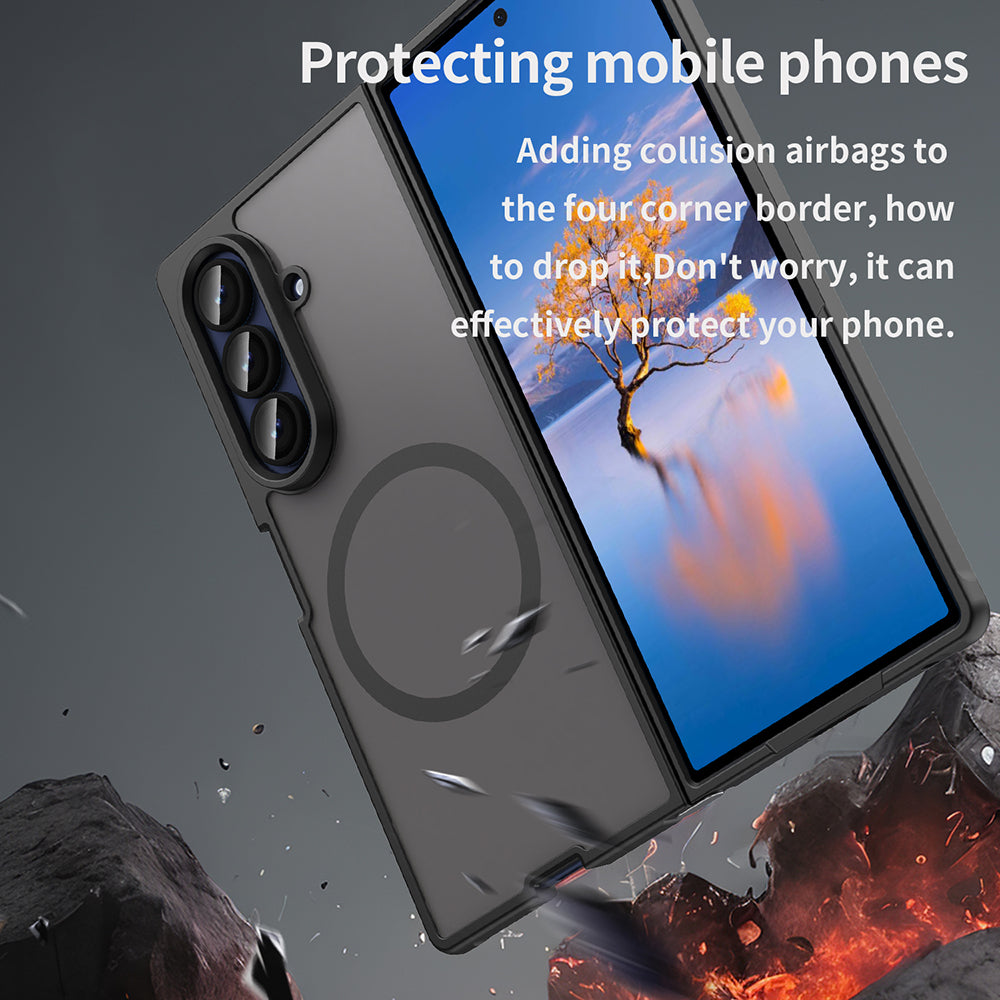 Techsuit - HaloFrost II MagSafe - Galaxy Z Fold7 - Black