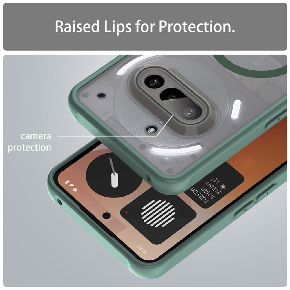 Techsuit - HaloFrost II MagSafe - Nothing Phone (3a) - Green