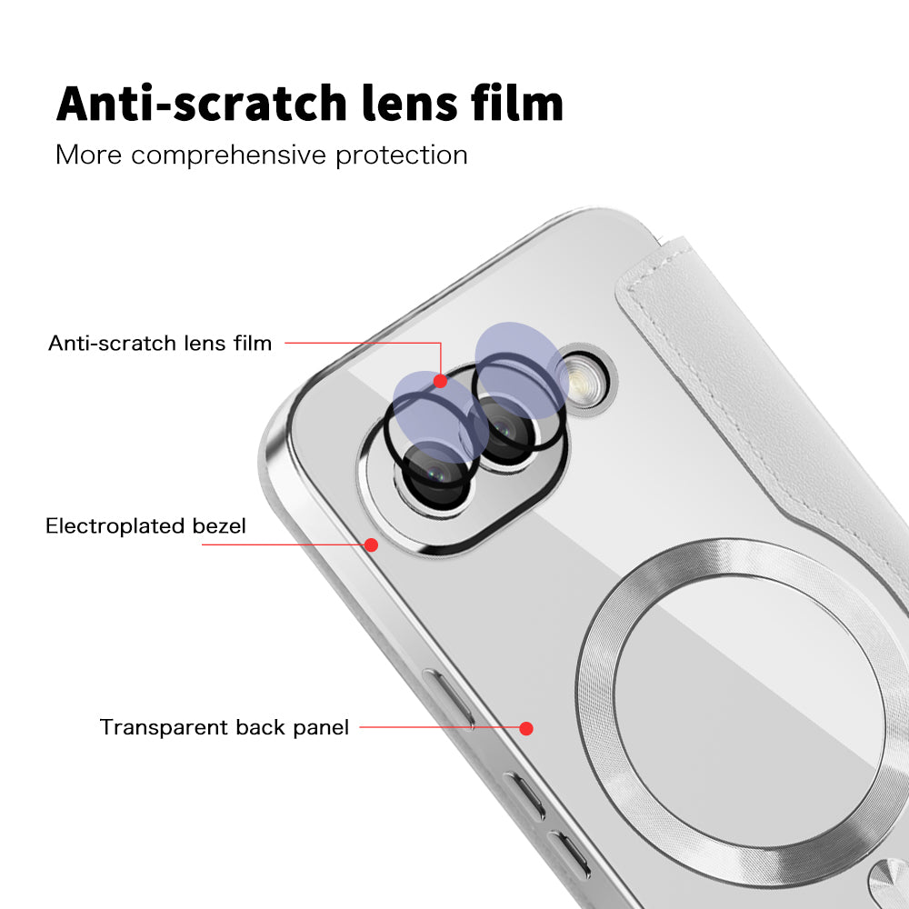 Techsuit - SmartMag Book Case - Google Pixel 9a - Gray