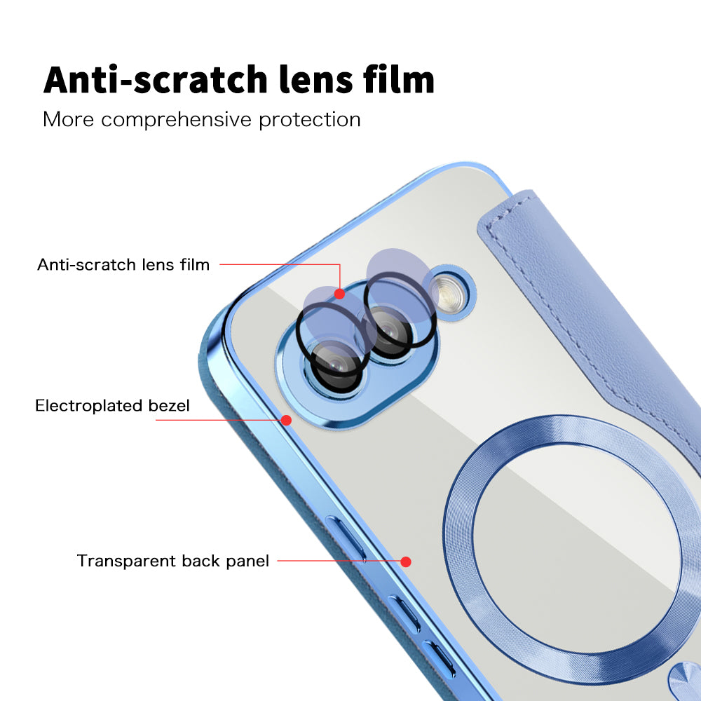 Techsuit - SmartMag Book Case - Google Pixel 9a - Light Blue