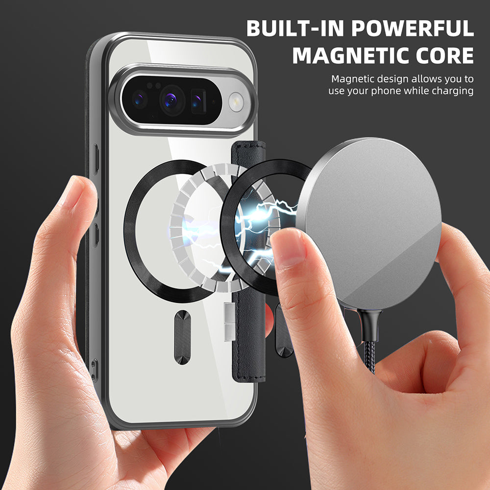 Techsuit - SmartMag Book Case - Google Pixel 10 / 10 Pro - Black