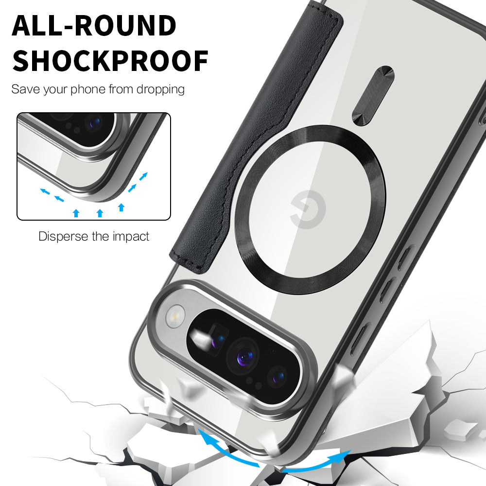 Techsuit - SmartMag Book Case - Google Pixel 10 / 10 Pro - Black