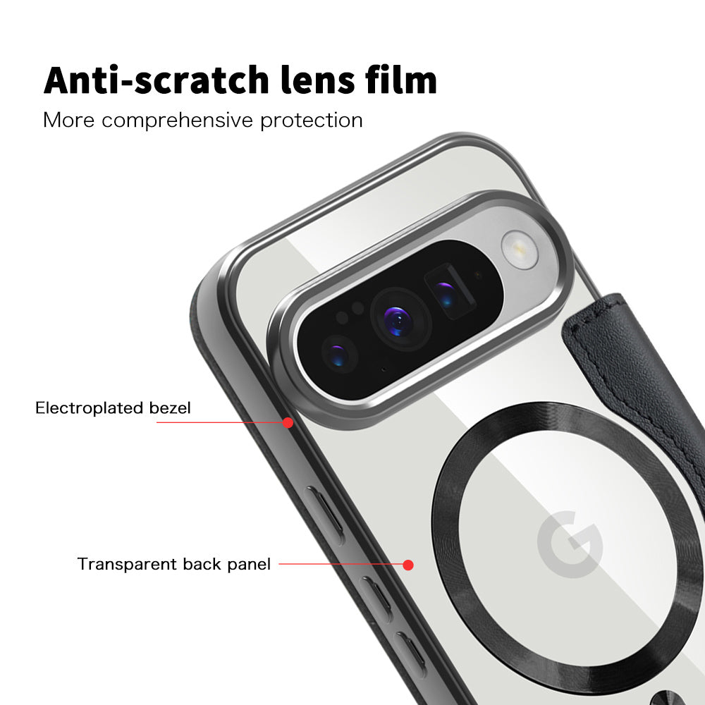 Techsuit - SmartMag Book Case - Google Pixel 10 / 10 Pro - Black