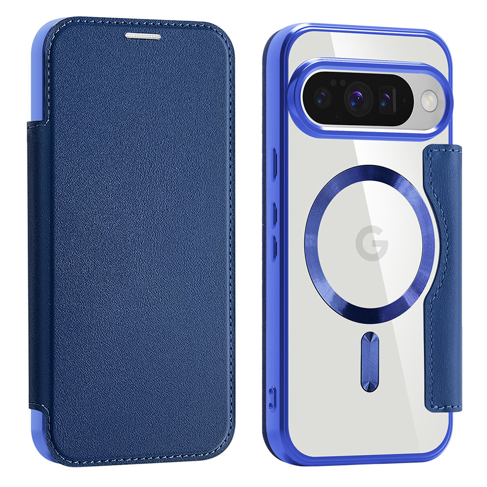 Techsuit - SmartMag Book Case - Google Pixel 10 / 10 Pro - Blue