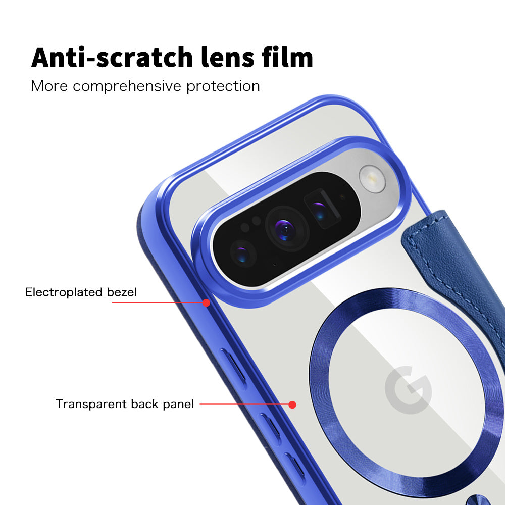 Techsuit - SmartMag Book Case - Google Pixel 10 / 10 Pro - Blue