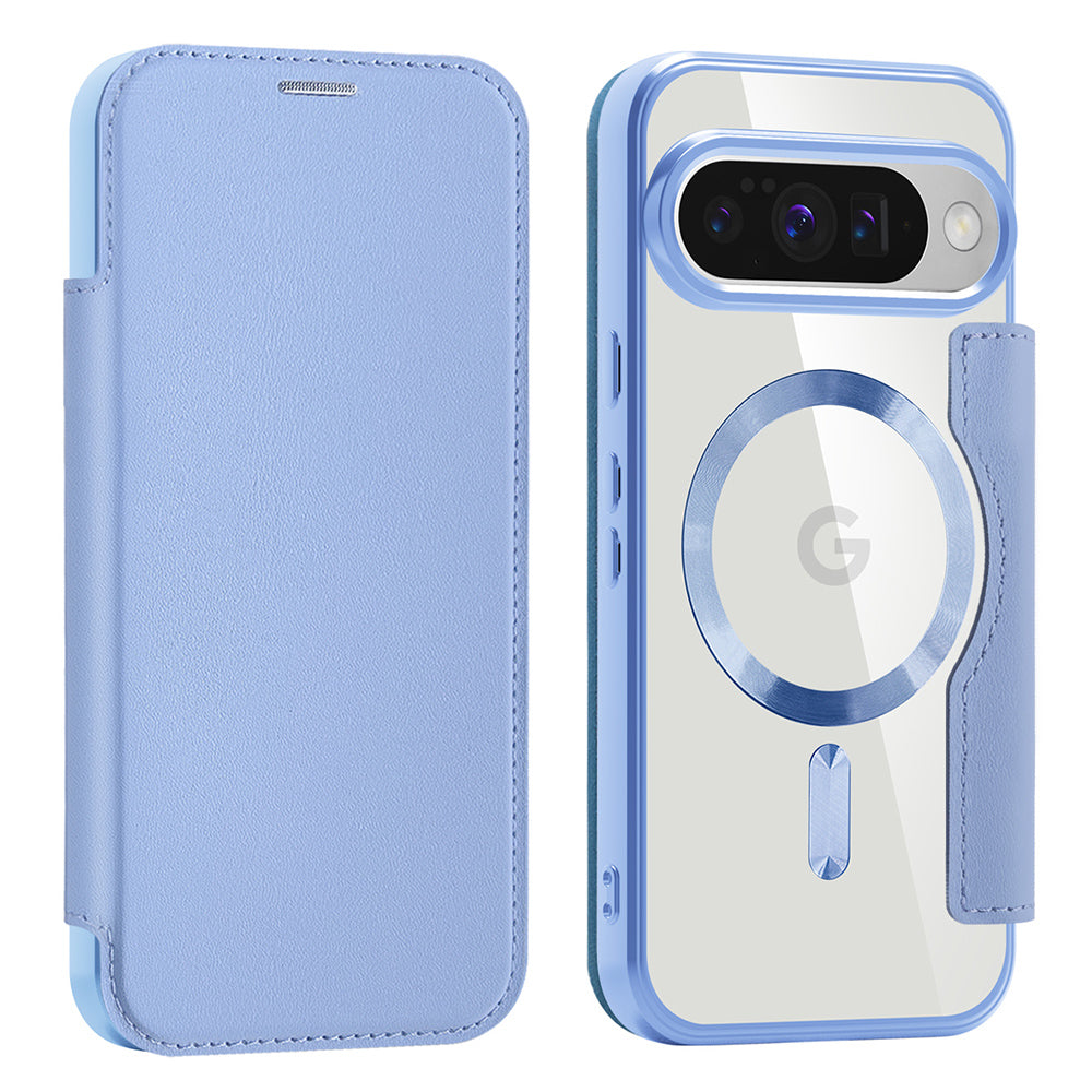 Techsuit - SmartMag Book Case - Google Pixel 10 / 10 Pro - Light Blue