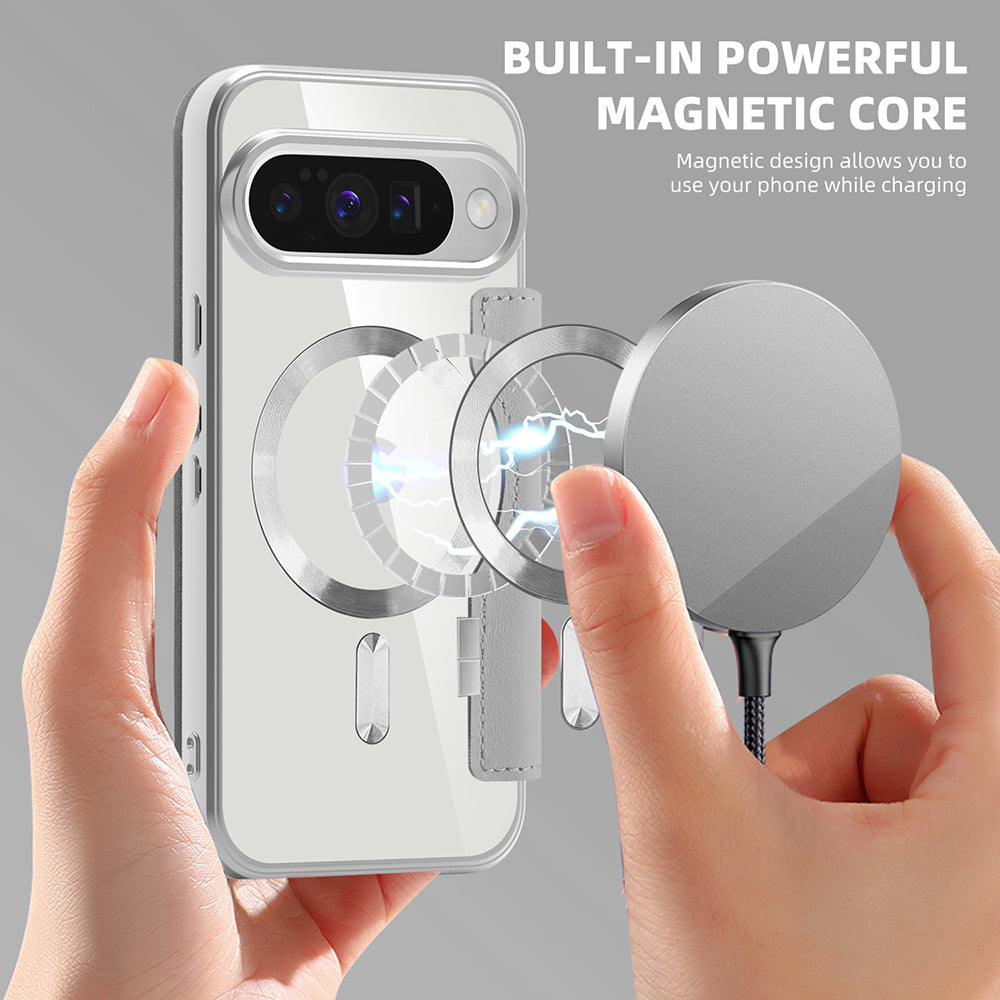 Techsuit - SmartMag Book Case - Google Pixel 10 Pro XL - Gray