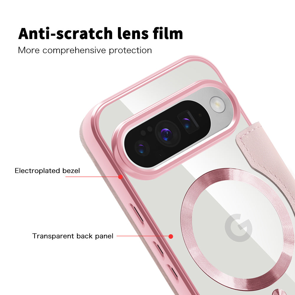 Techsuit - SmartMag Book Case - Google Pixel 10 Pro XL - Pink