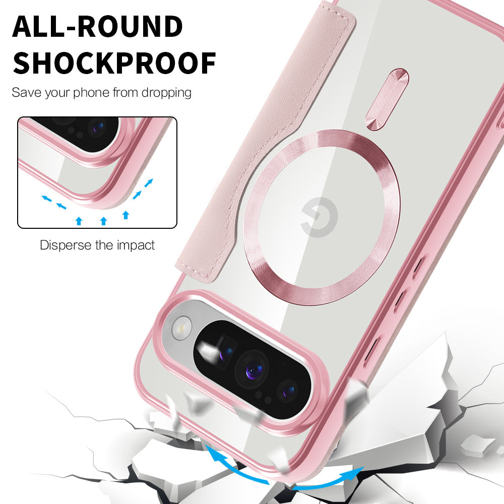 Techsuit - SmartMag Book Case - Google Pixel 10 Pro XL - Pink