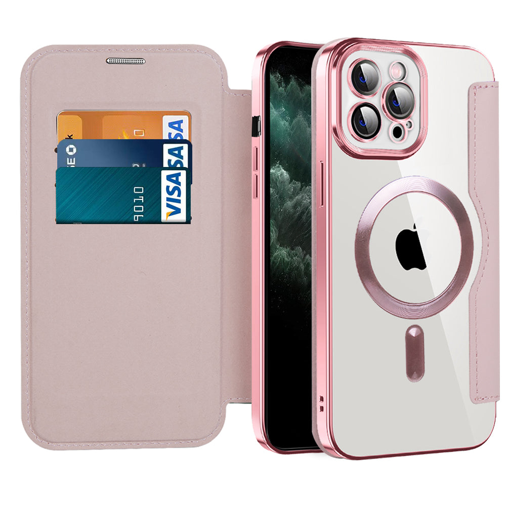 Techsuit - SmartMag Book Case - iPhone 11 Pro Max - Pink