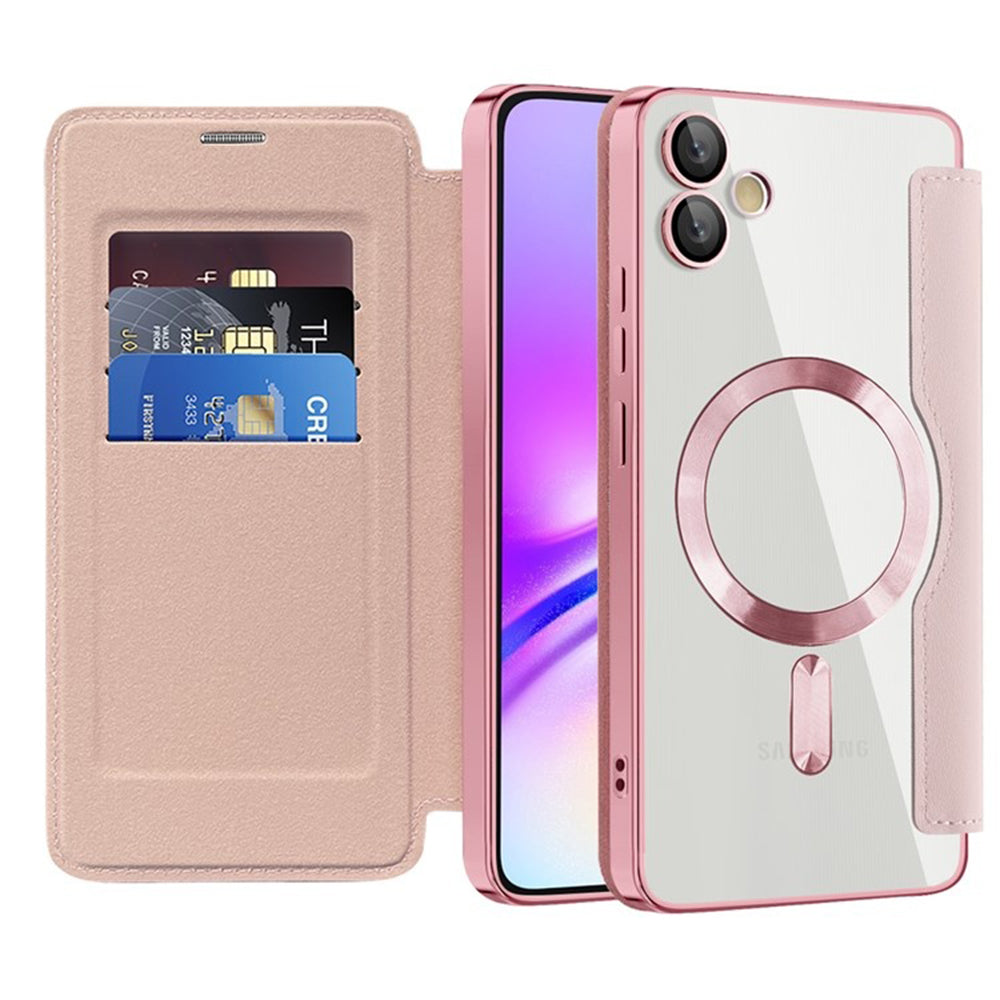 Techsuit - SmartMag Book Case - Samsung Galaxy A05 - Pink