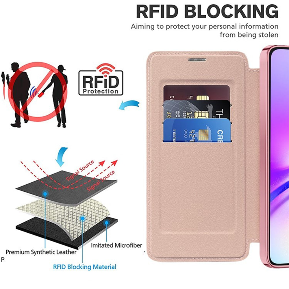 Techsuit - SmartMag Book Case - Galaxy A05 - Pink