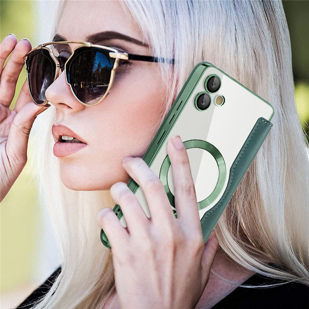 Techsuit - SmartMag Book Case - Galaxy A05 - Green