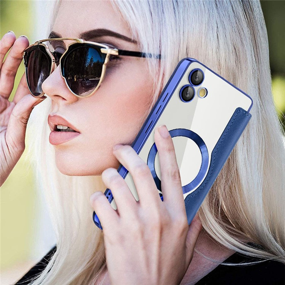 Techsuit - SmartMag Book Case - Galaxy A05 - Blue