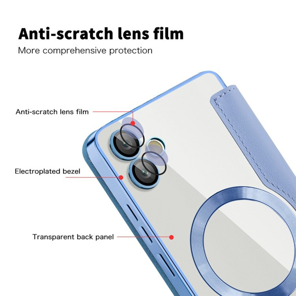 Techsuit - SmartMag Book Case - Galaxy A05 - Light Blue