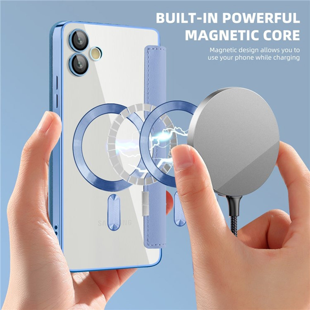 Techsuit - SmartMag Book Case - Galaxy A05 - Light Blue