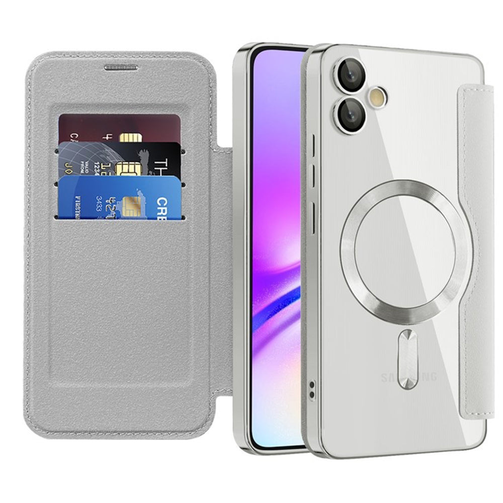 Techsuit - SmartMag Book Case - Samsung Galaxy A05 - Gray