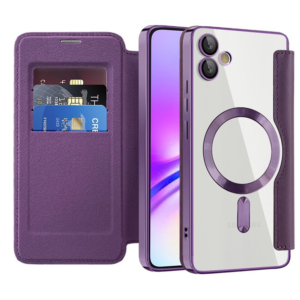 Techsuit - SmartMag Book Case - Samsung Galaxy A05 - Purple