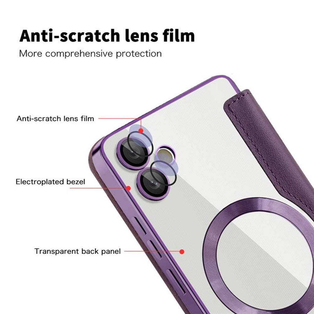 Techsuit - SmartMag Book Case - Galaxy A05 - Purple