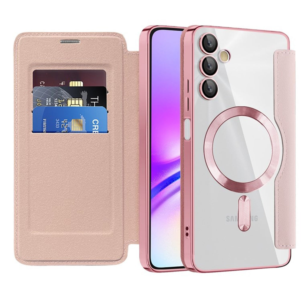 Techsuit - SmartMag Book Case - Samsung Galaxy A05s - Pink