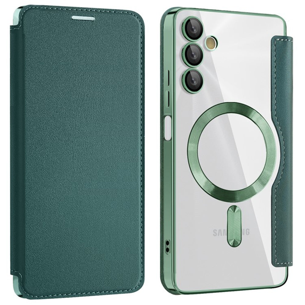 Techsuit - SmartMag Book Case - Galaxy A05s - Green