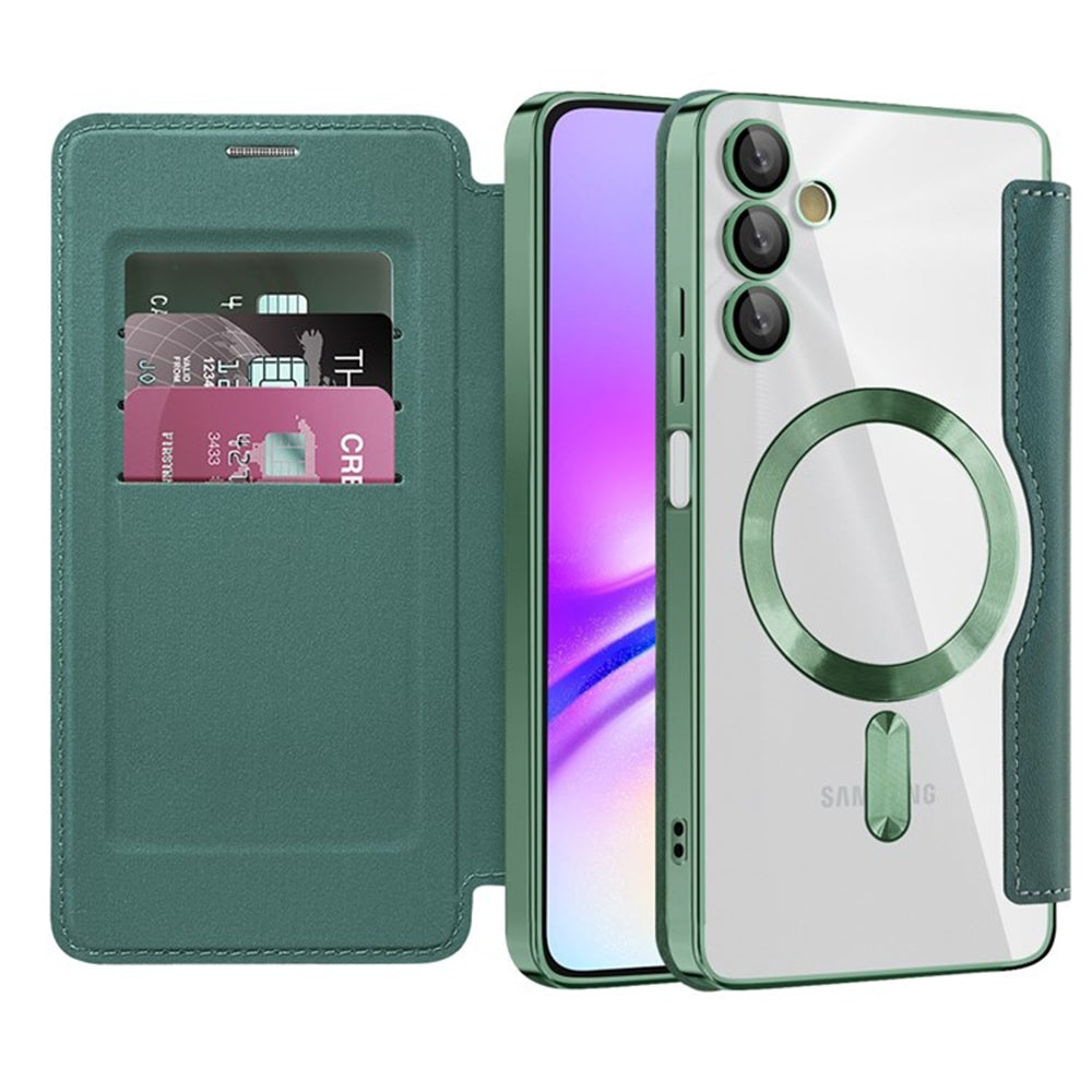 Techsuit - SmartMag Book Case - Samsung Galaxy A05s - Green